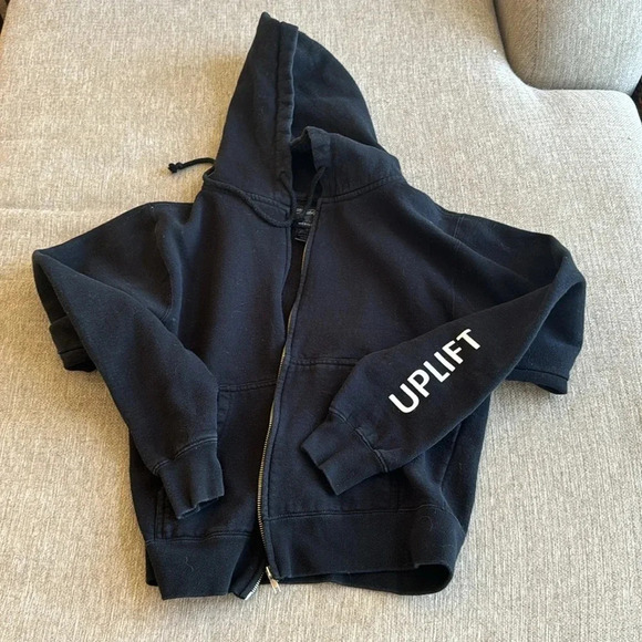 Stussy RARE collectors zip up hoodie black uplift lotus flower size medium - Picture 7 of 14